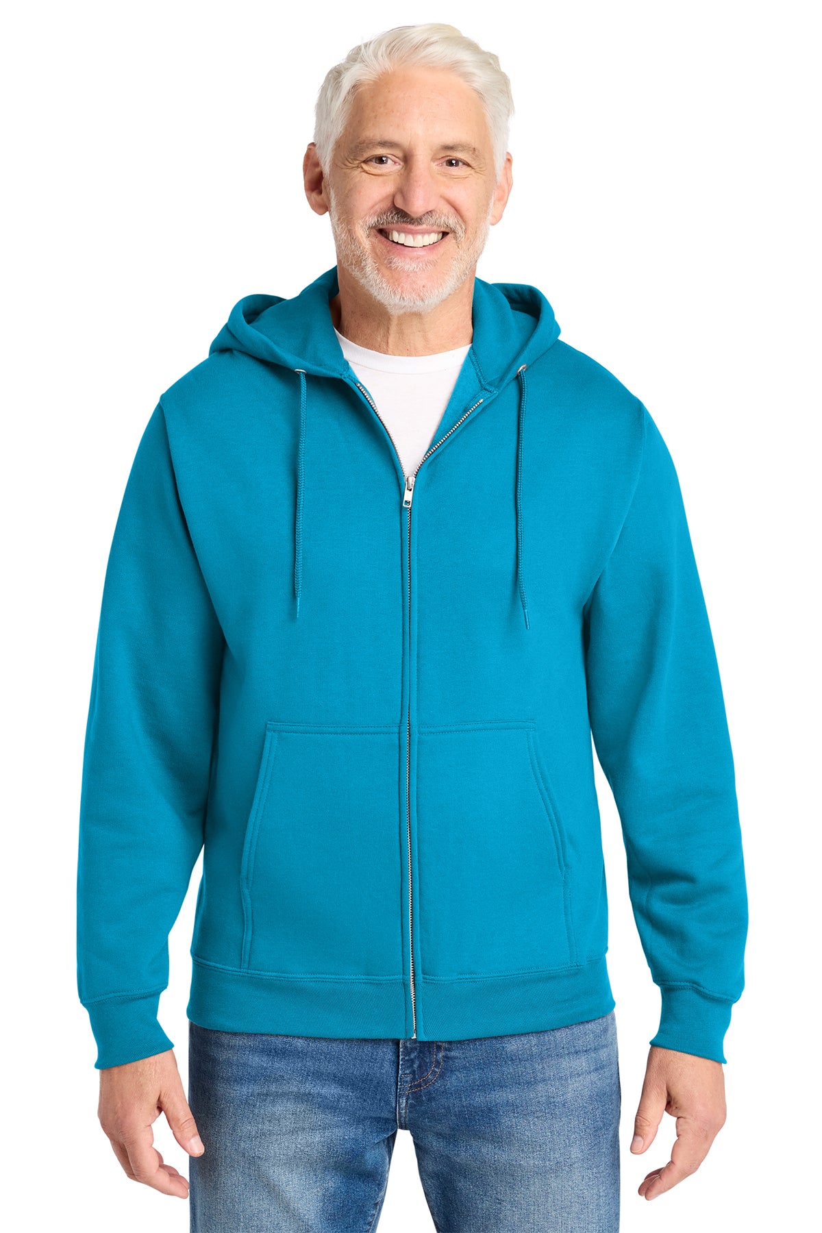 Port & Co® Core Fleece Full-Zip Hooded Sweatshirt