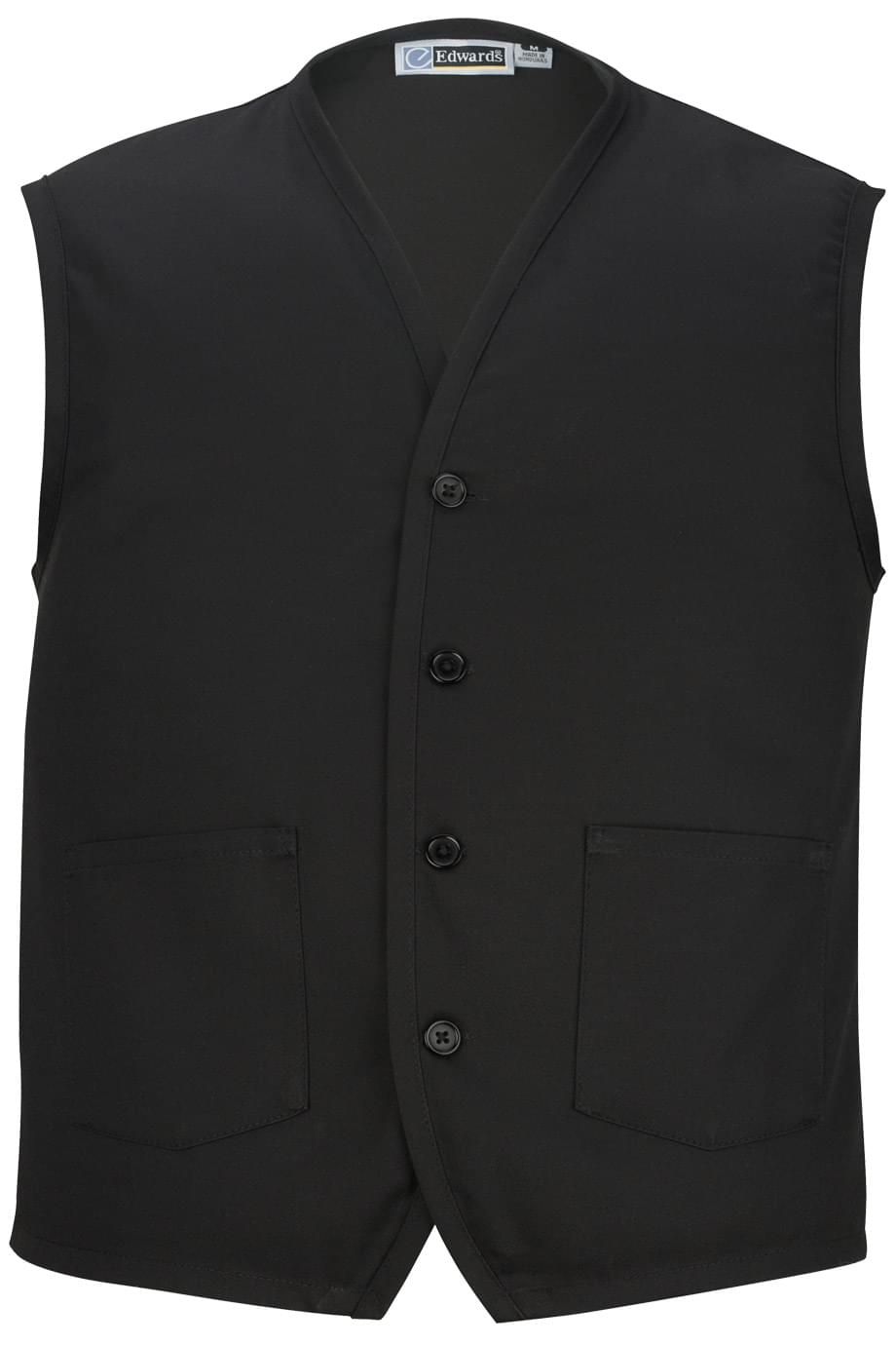4106 TWILL VEST WITH WAIST POCKETS