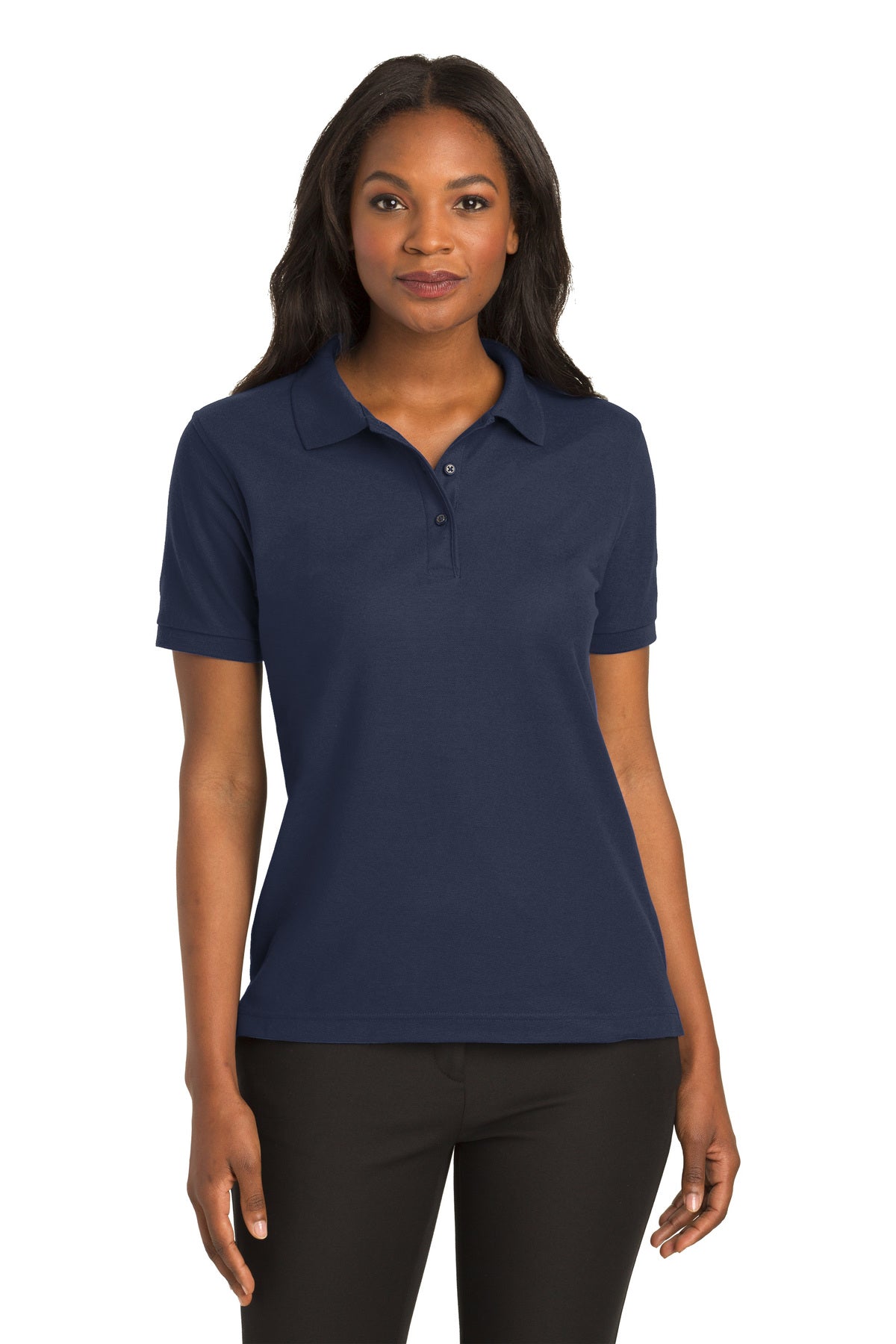Women's Silk Touch™ Polo - Navy