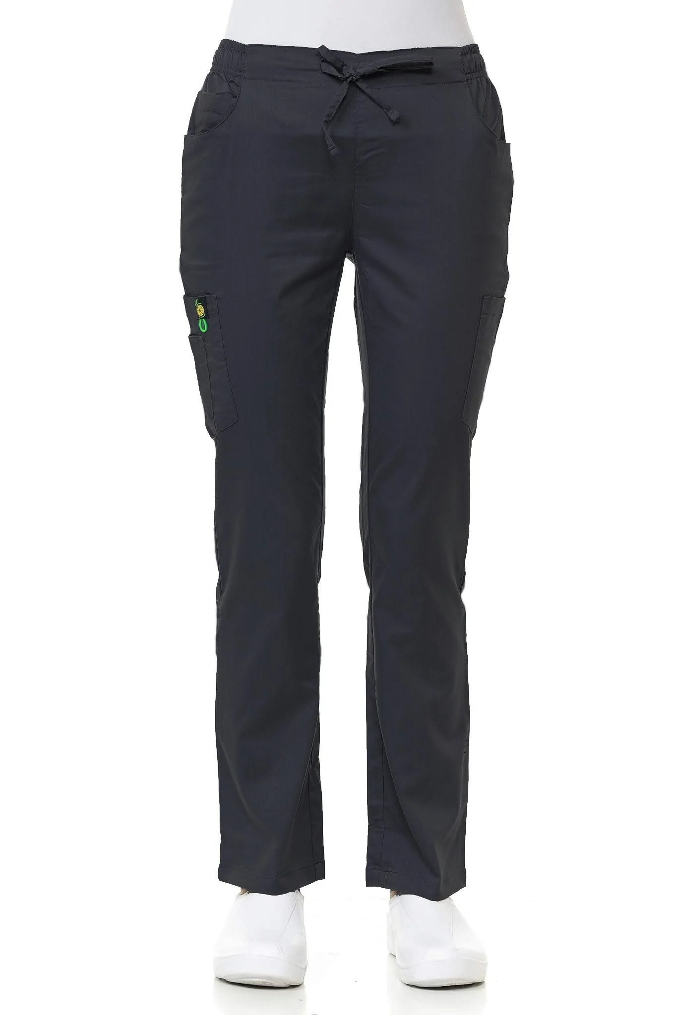 Women's Multi-Pocket Poly Rayon Cargo Pants-Tall/Petite