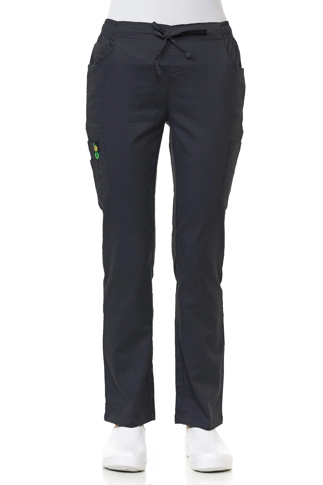 Women's Multi-Pocket Rayon Polyester FittedPants