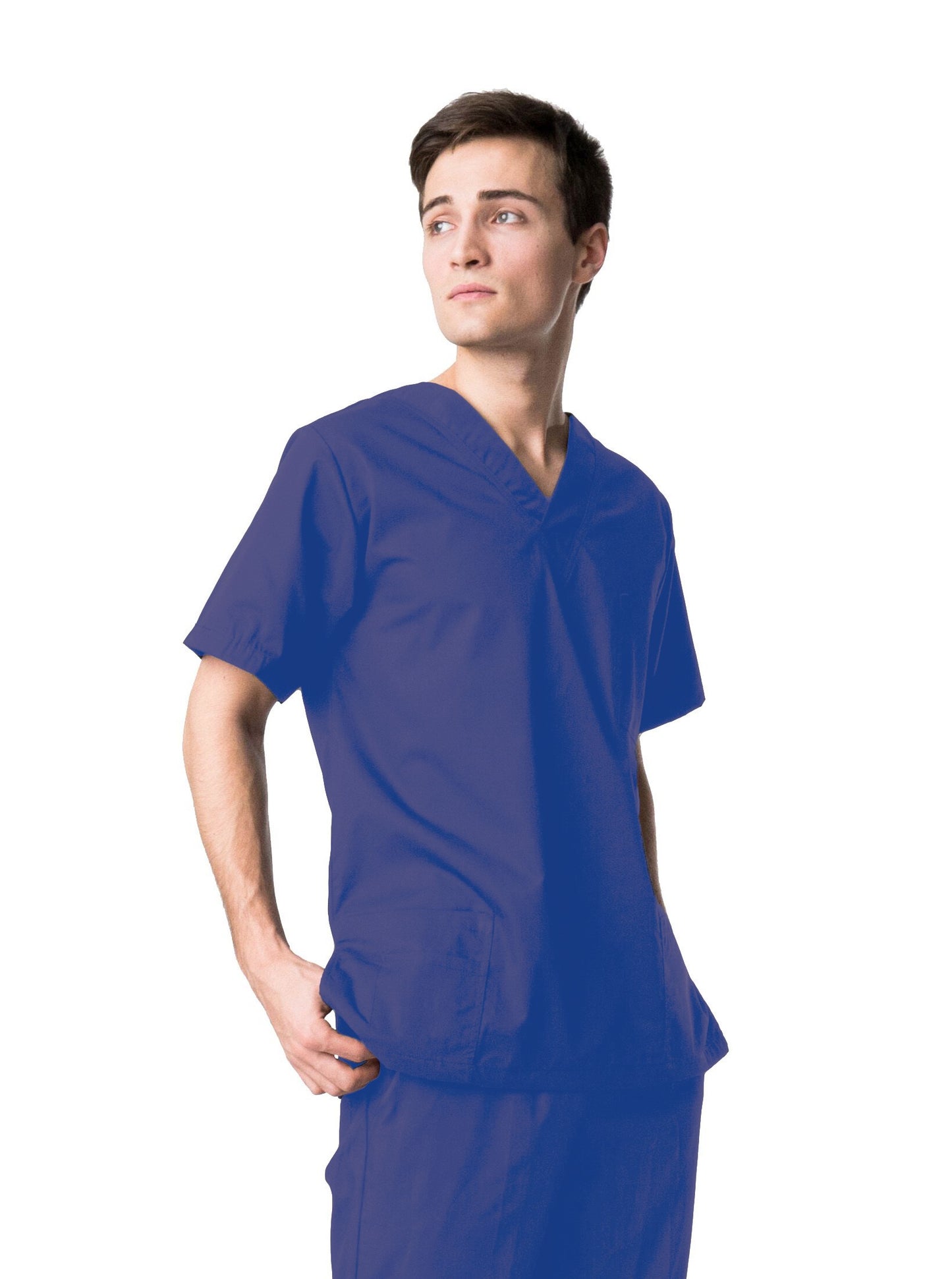 CitronSilk Unisex V-Neck Top- Rehab Services