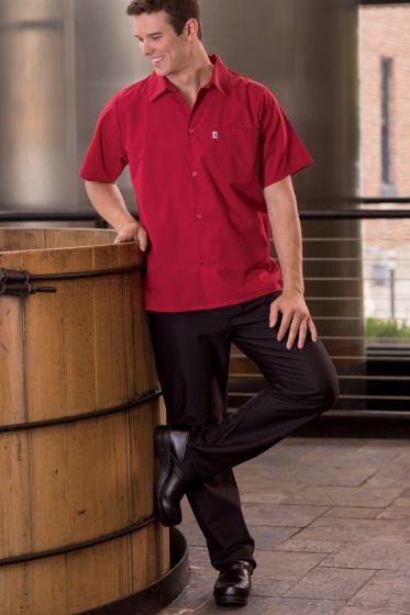 Vivage Cotton Poly Chef Pant With Snap