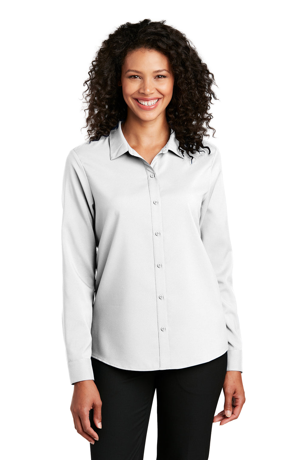 Port Authority ® Ladies Long Sleeve Performance Staff Shirt