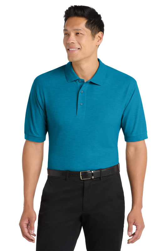 Unisex Silk Touch™ Polo Turquoise