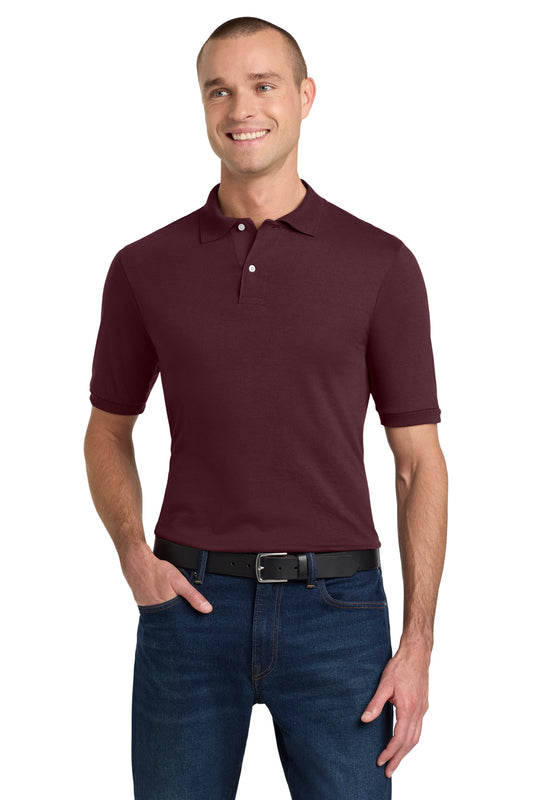 Jerzees - SpotShield™ 50/50 Sport Shirt_Maroon