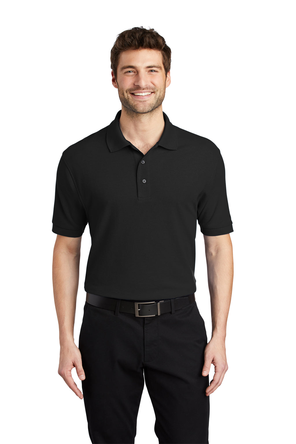 Men's Silk Touch™ Polo - Black