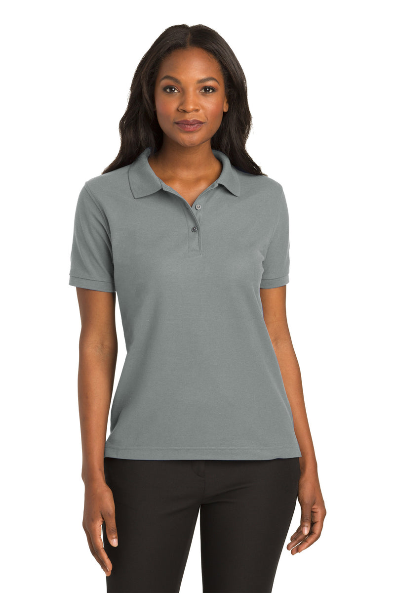 Women's Silk Touch™ Polo - Cool Grey