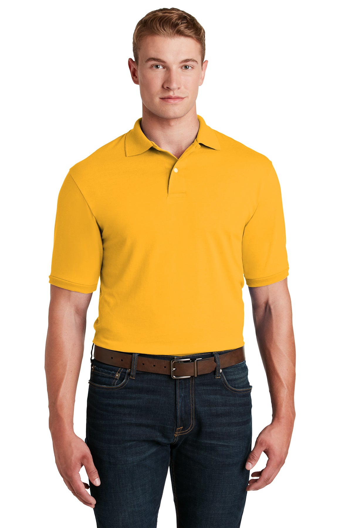 Jerzees - SpotShield™ 50/50 Sport Shirt_Yellow