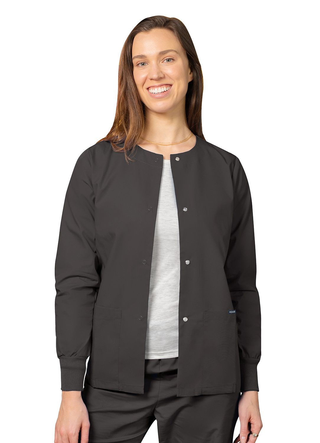 Warm Up Jacket- Pewter