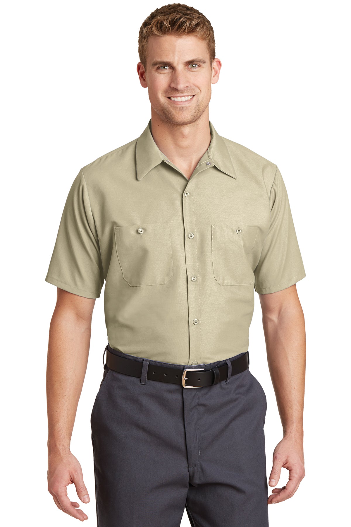 Short Sleeve Industrial Work Shirt