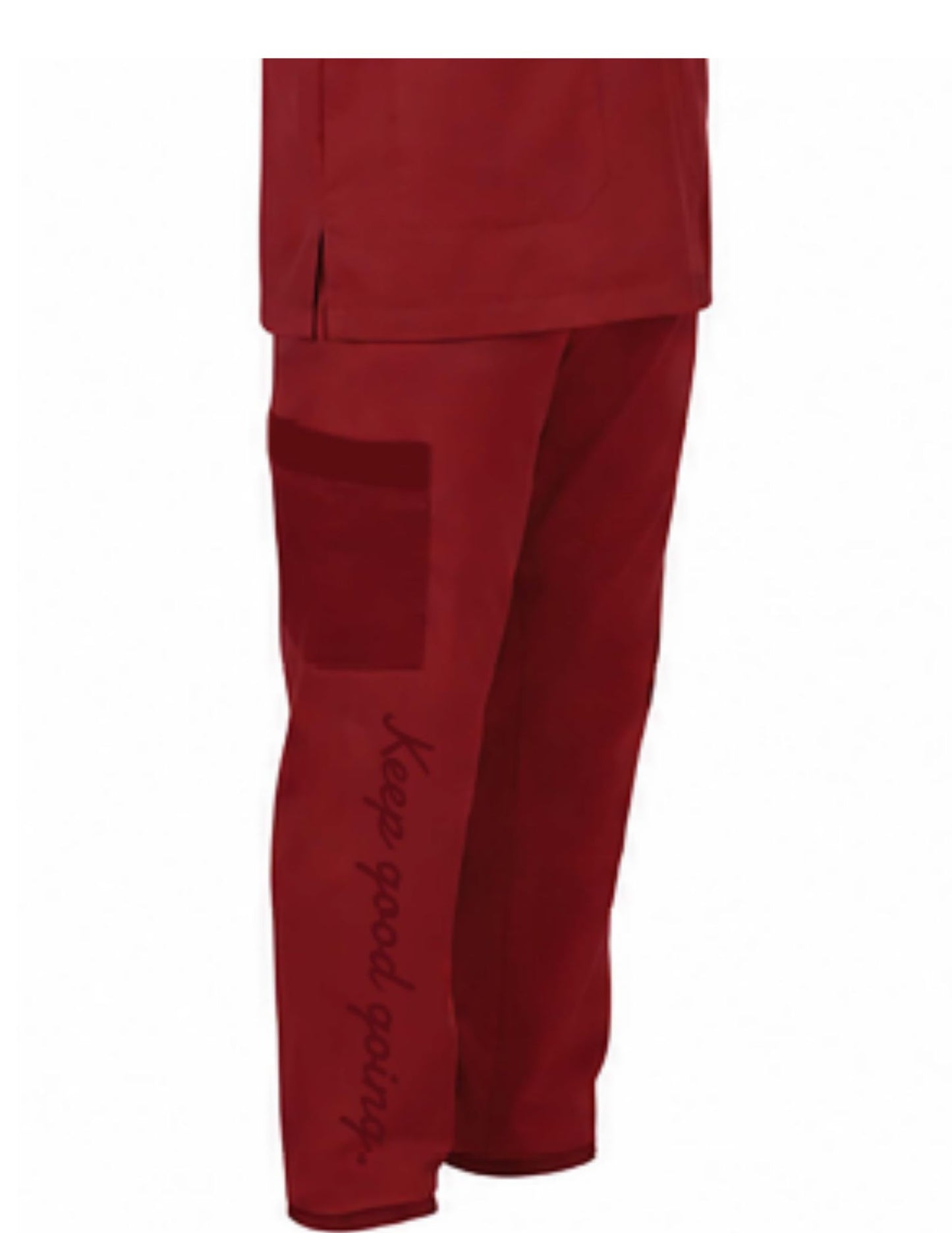 Autumn Lake Branded Soft Stretch Scrub Pants
