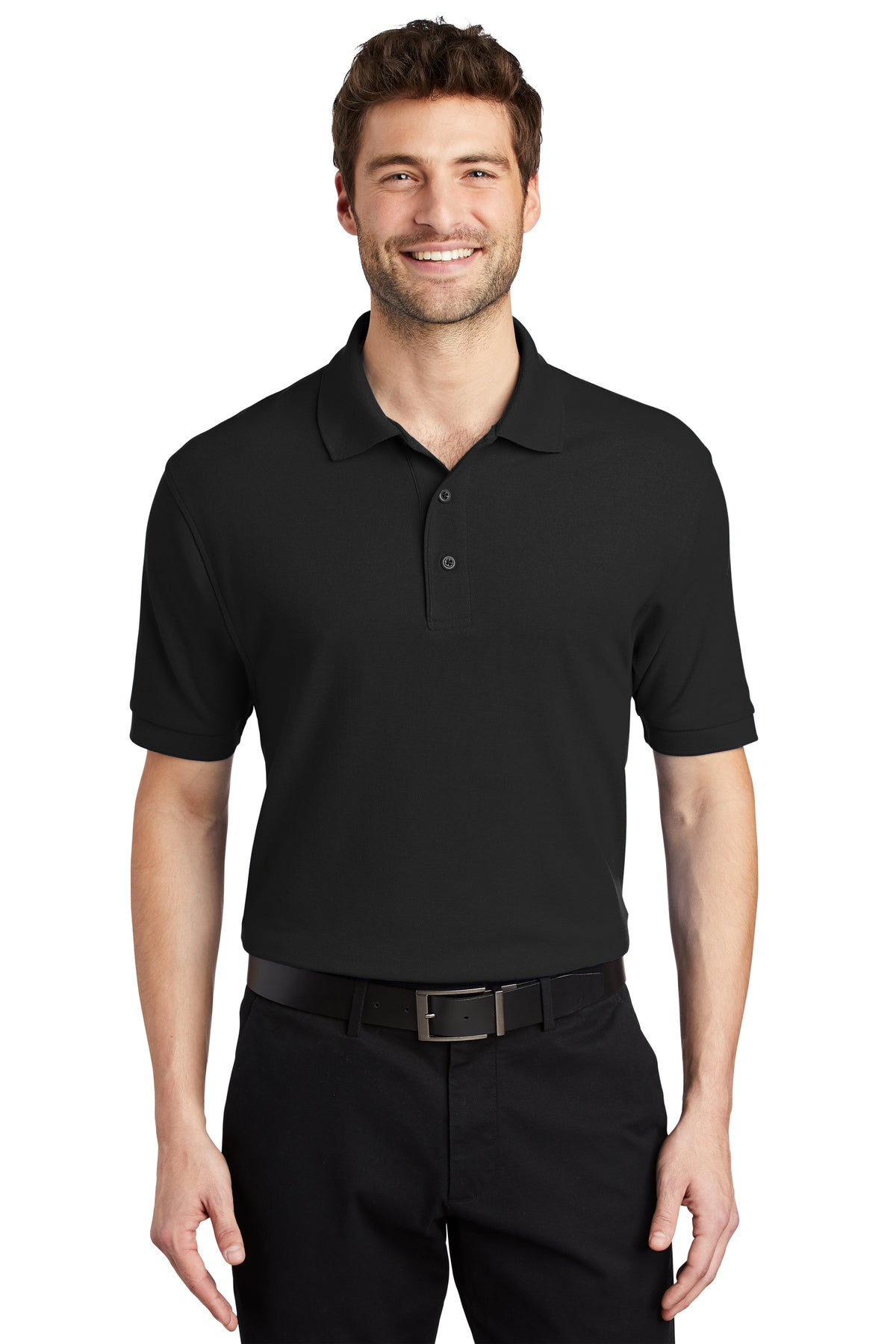 Silk Touch™ Polo - Black