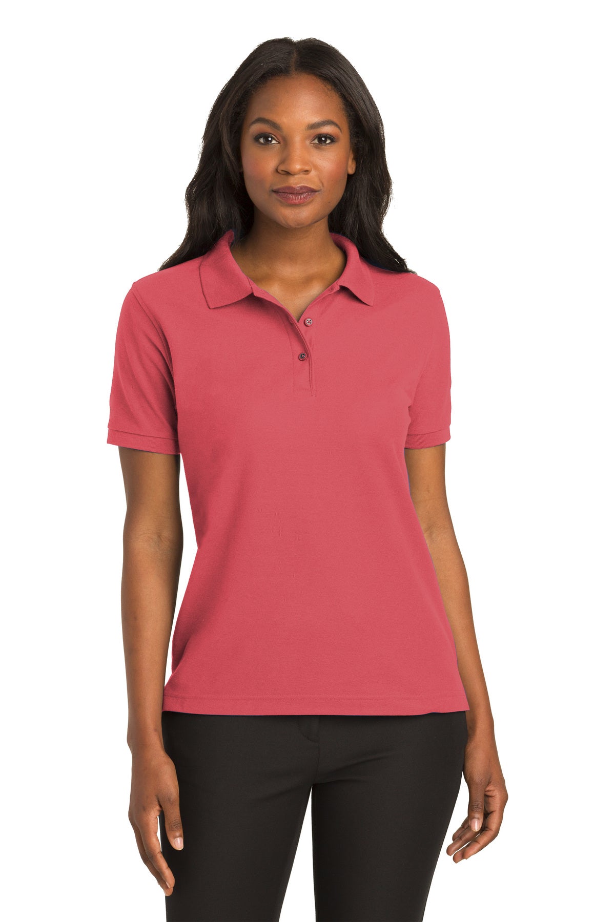 Port Authority Ladies Silk Touch™ Polo