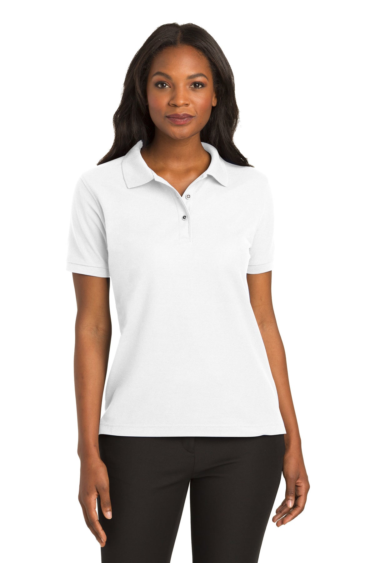 Ladies Silk Touch™ Polo - White