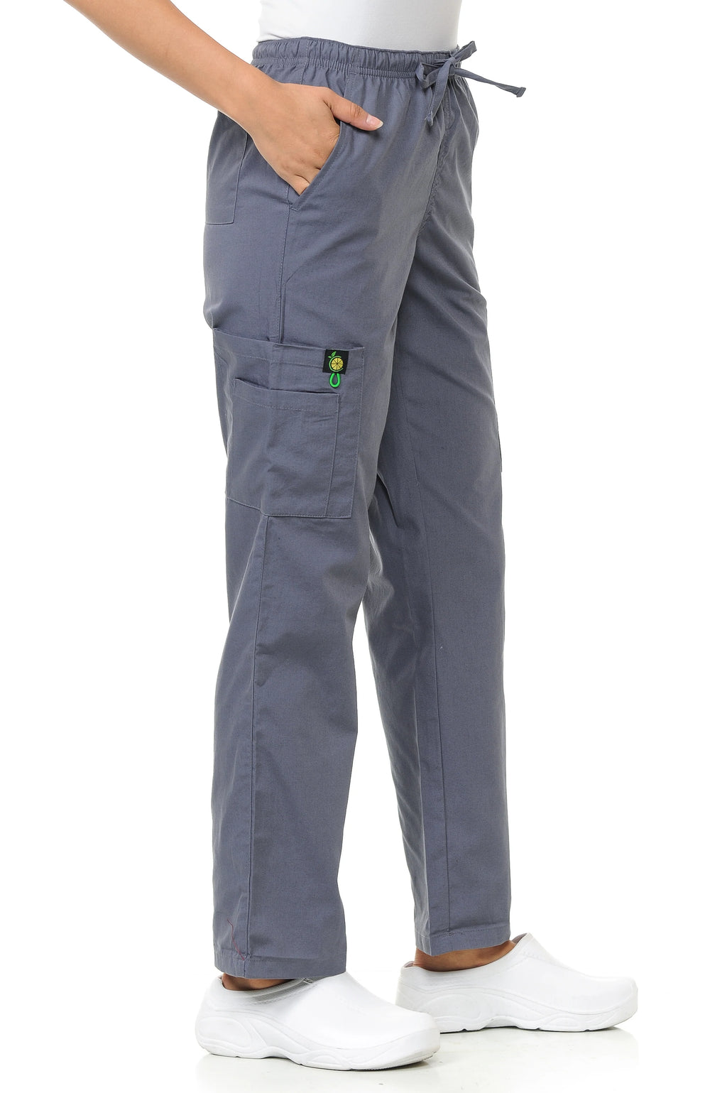 Unisex Cotton Poly 3 Pocket Cargo Scrub Pants