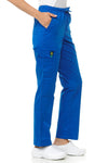 Unisex Polyester Rayon 3 Pocket Cargo Soft Stretch Scrub Pants