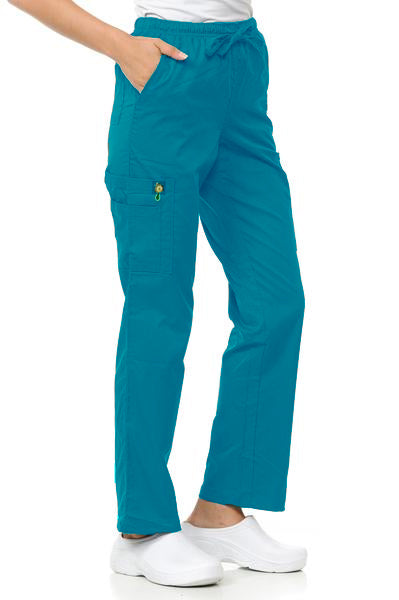 Unisex Polyester Rayon 3 Pocket Cargo Scrub Pants