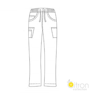 Women's Multi-Pocket Poly Rayon Cargo Pants