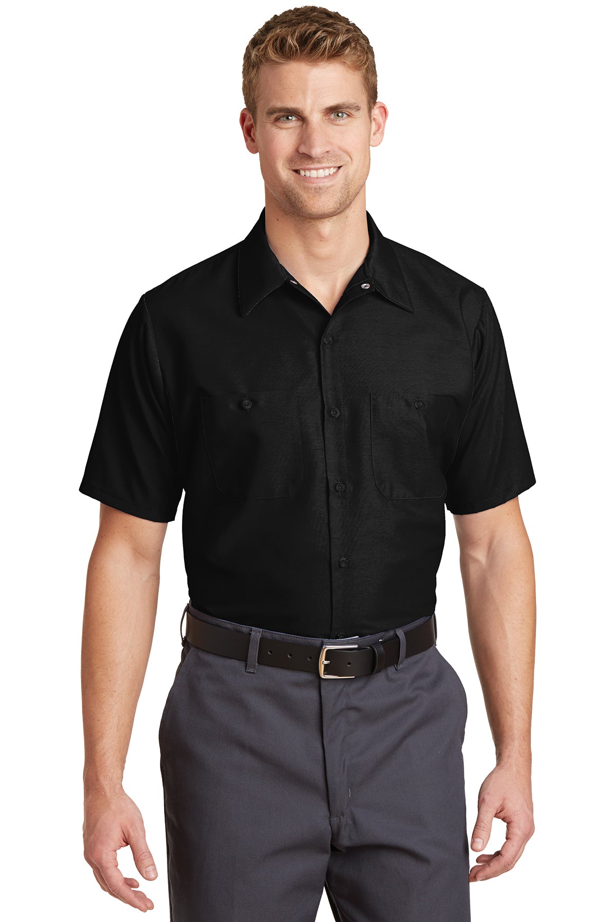 Short Sleeve Industrial Work Shirt