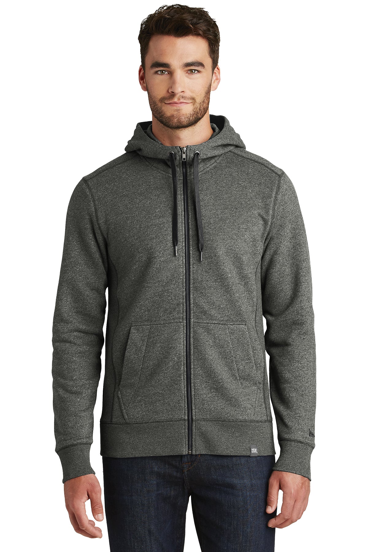 French Terry Full-Zip Hoodie