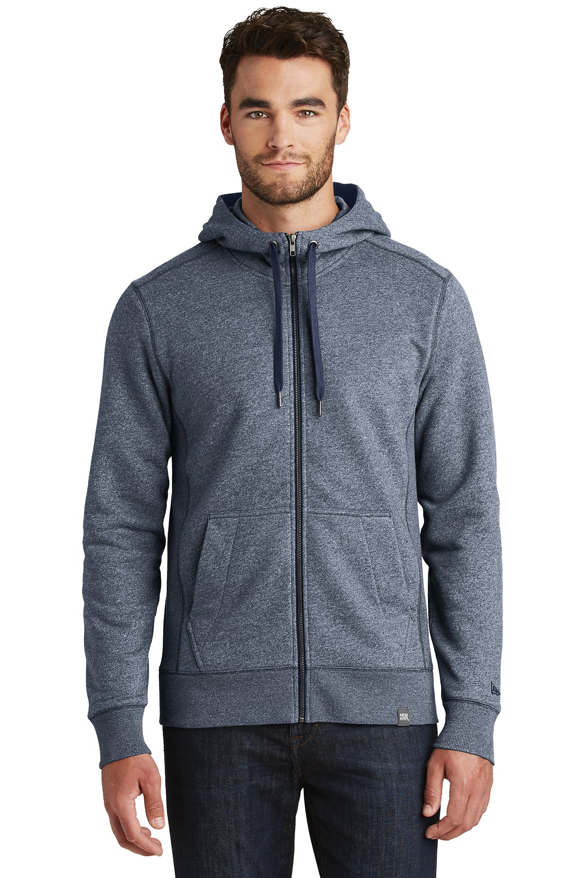 French Terry Full-Zip Hoodie