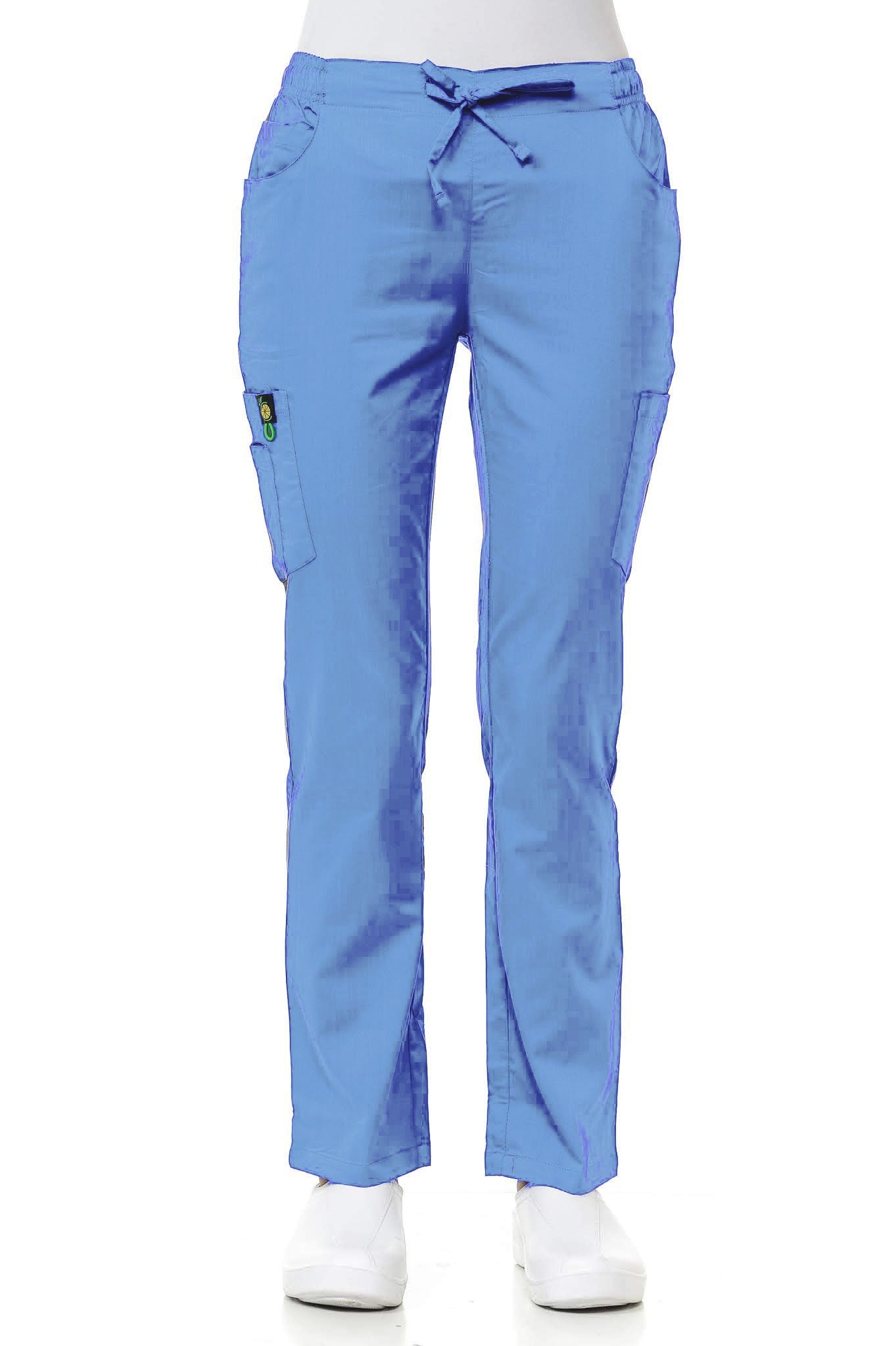 Women's Multi-Pocket Poly Rayon Cargo Pants