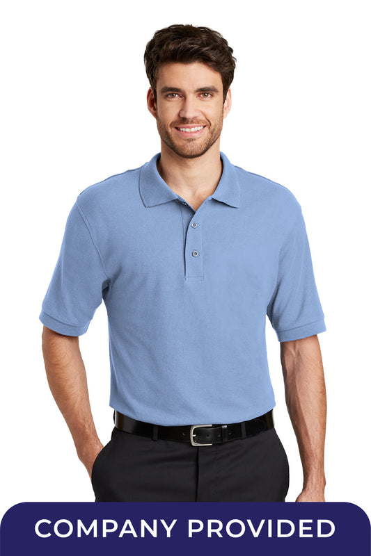 Men's Silk Touch™ Polo - Light Blue