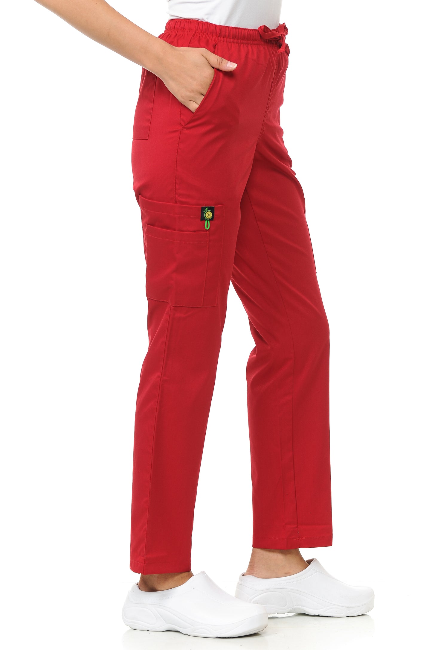 Unisex Polyester Rayon 3 Pocket Cargo Scrub Pants