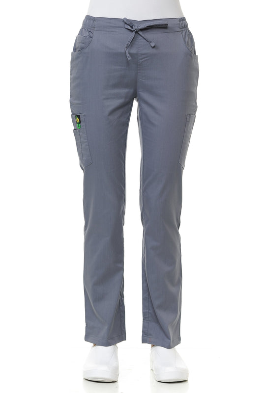 Women's Multi-Pocket Poly Rayon Cargo Pants