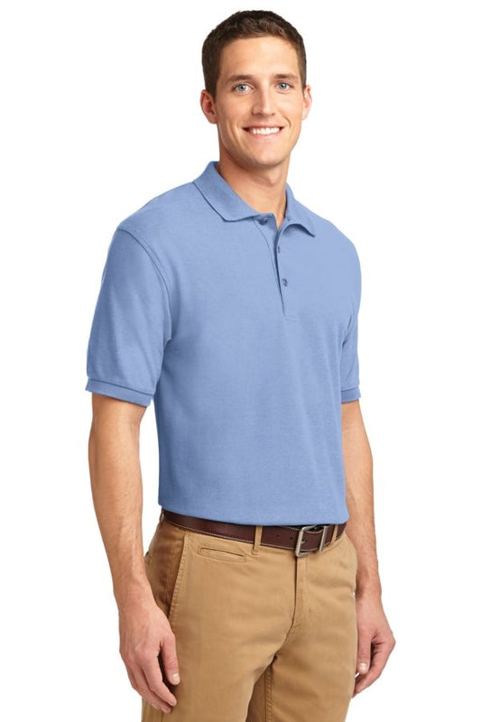 Men's Silk Touch™ Polo - Light Blue