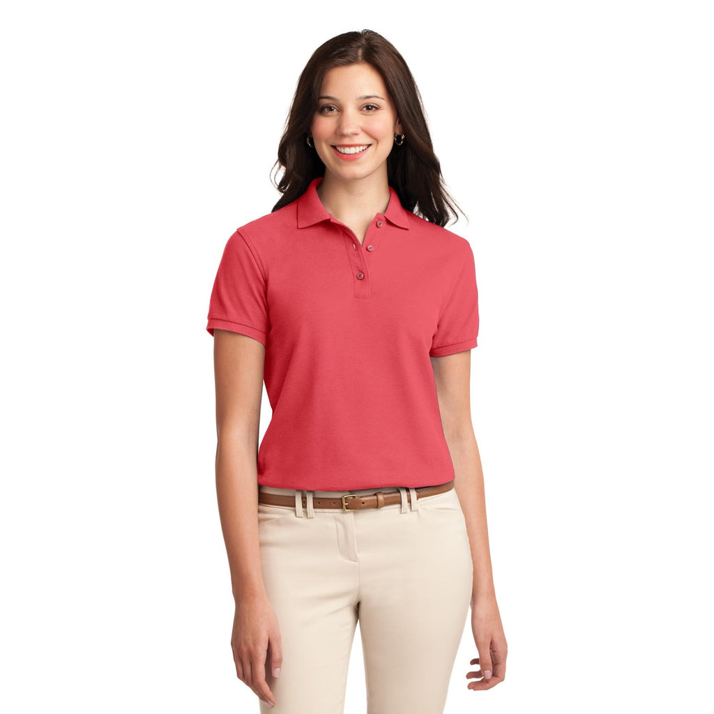 Ladies Silk Touch™ Polo - Coral