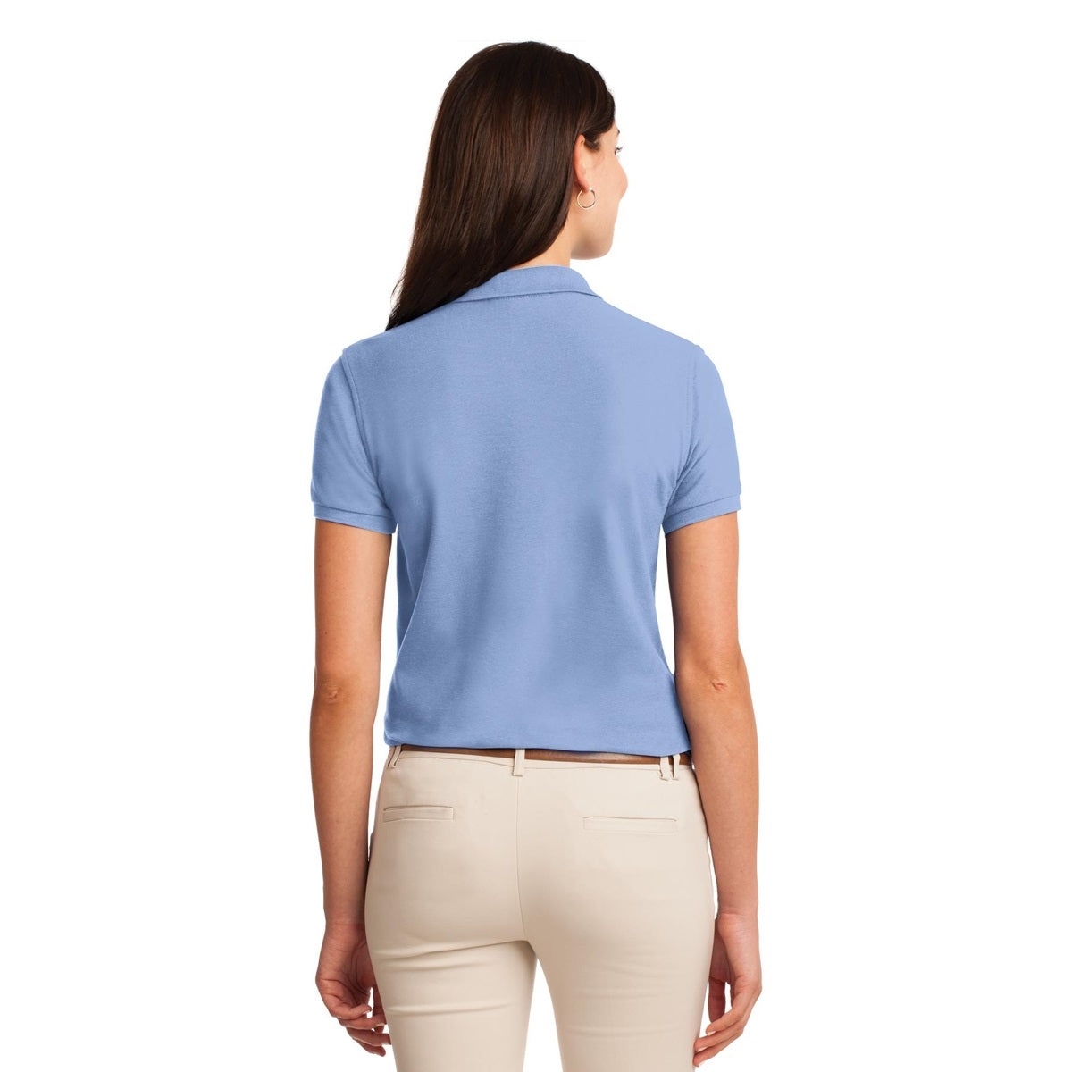 Ladies Silk Touch™ Polo - Light Blue