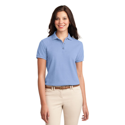 Ladies Silk Touch™ Polo - Light Blue