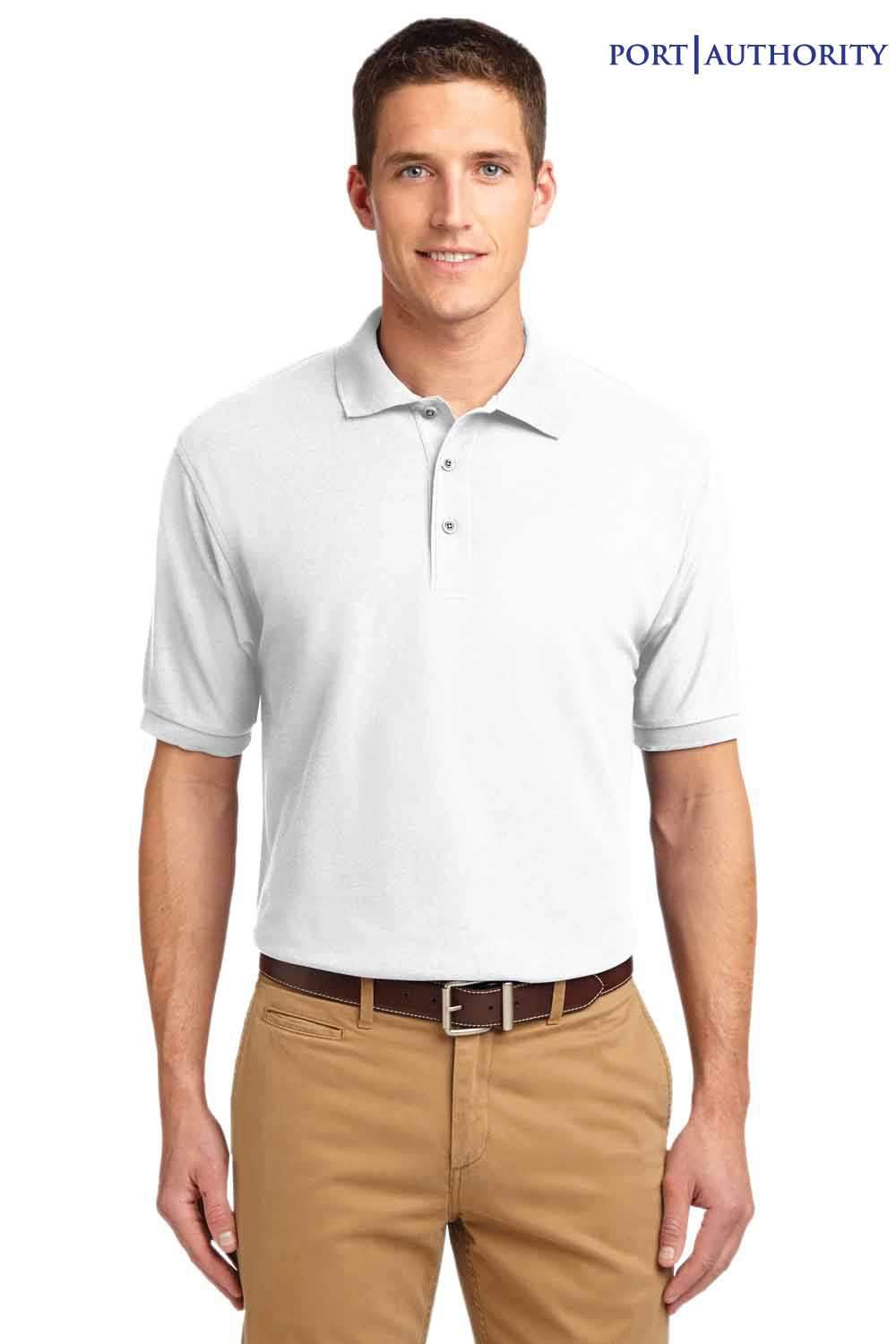 Men's Silk Touch™  Polo - White