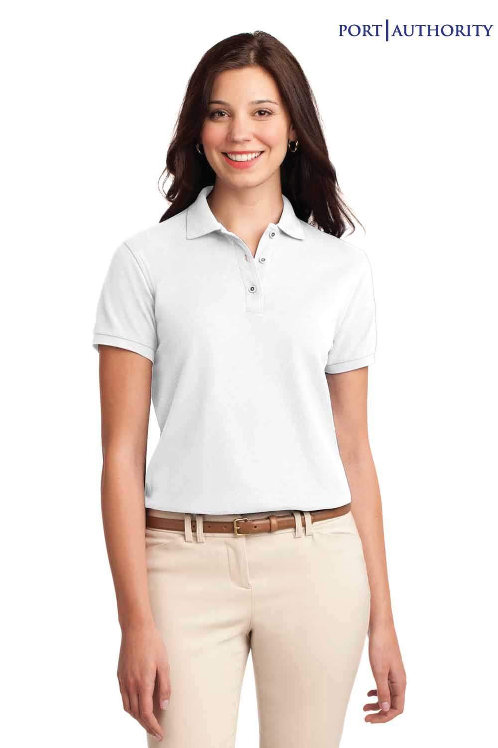 Women's Silk Touch™  Polo - White