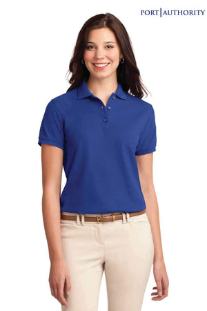 L500 Port Authority® Women's Silk Touch™ Polo - Royal Blue