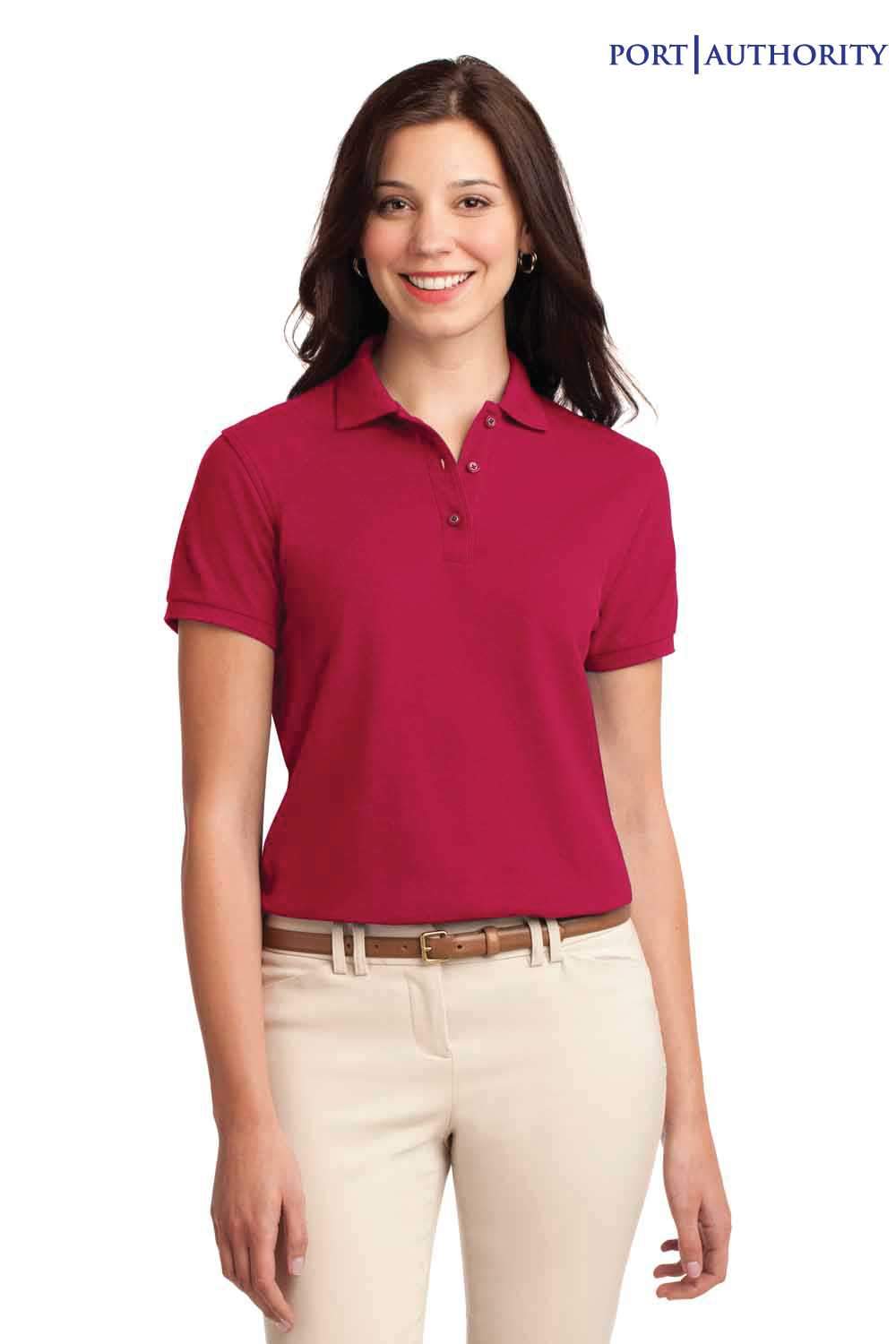 Women's Silk Touch™ Polo - Red