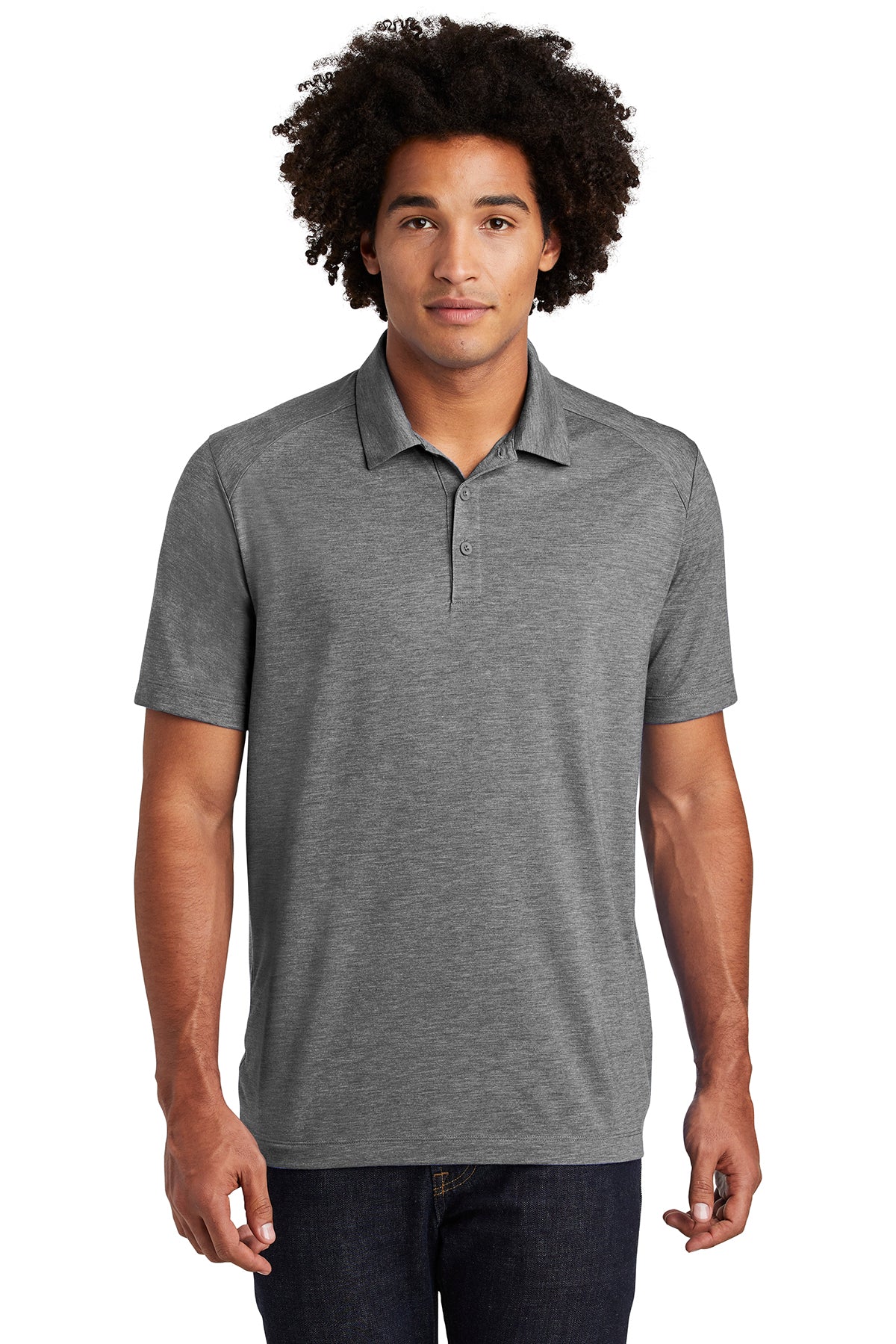 Sport-Tek ® PosiCharge ® Tri-Blend Wicking Polo