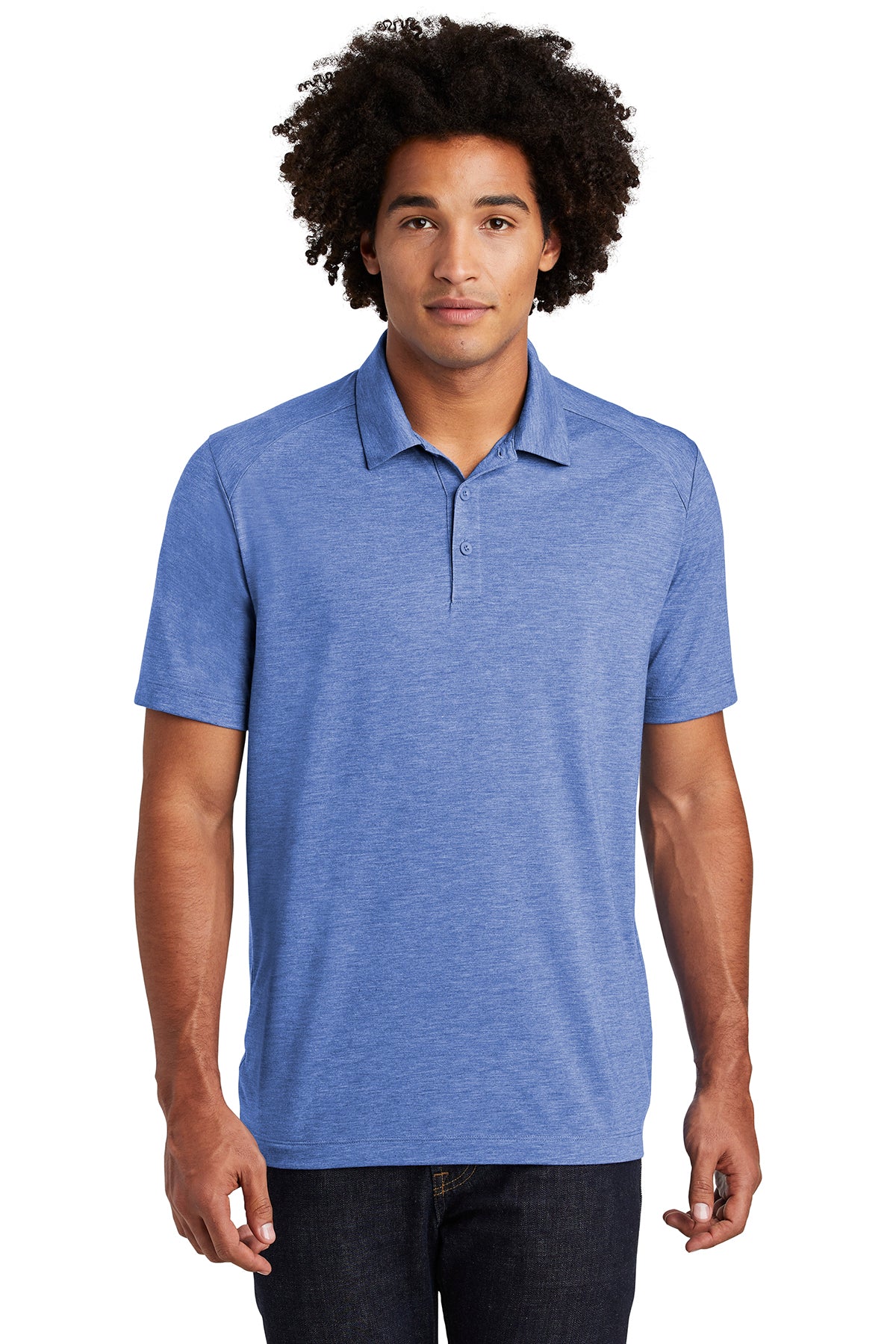 Sport-Tek ® PosiCharge ® Tri-Blend Wicking Polo