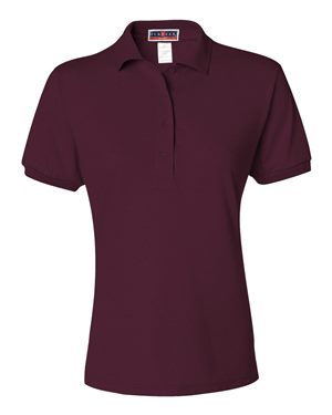 Jerzees - Women's Spotshield™ 50/50 Sport Shirt _Burgundy